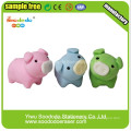 Cute Colorful Pig Eraser